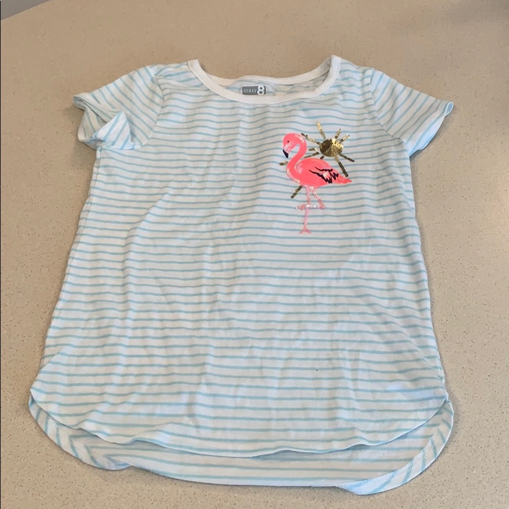 Flamingo light weight shirt. Smoke free home!